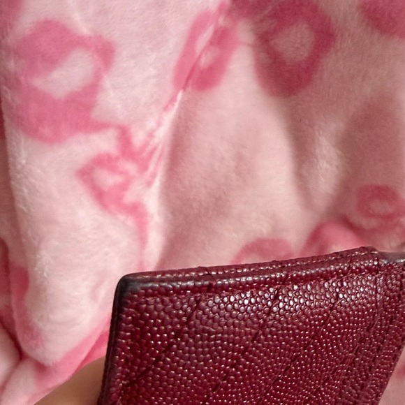 Burgundy Card Holder - Picture 5 of 9